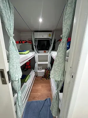 4 berth cabin